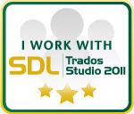 I'm using SDL Trados Studio 2011